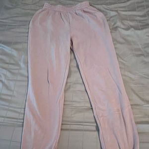 Pink joggers
